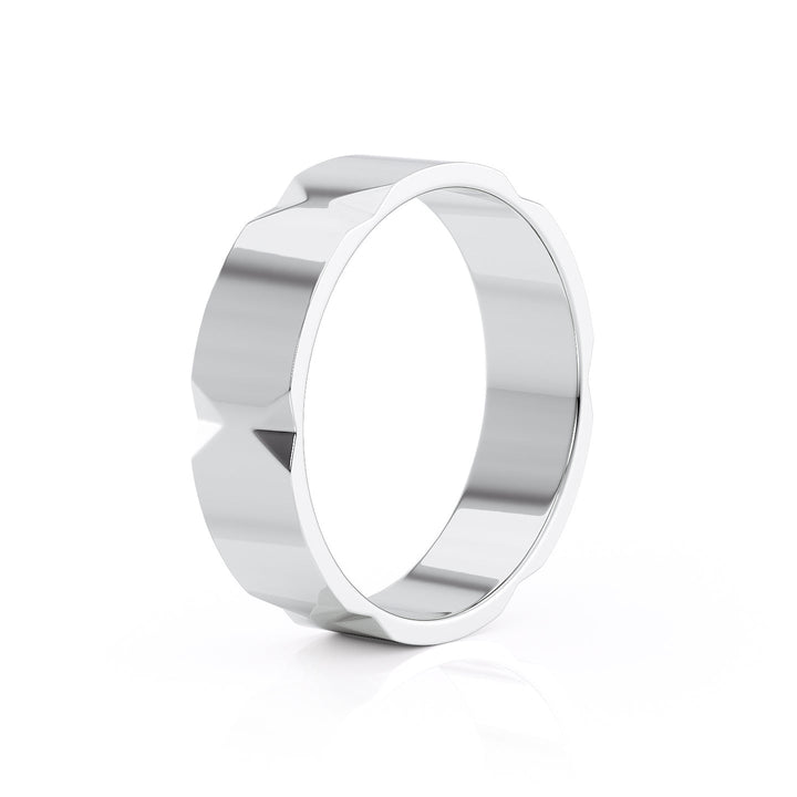 The Nash Wedding band #material_white