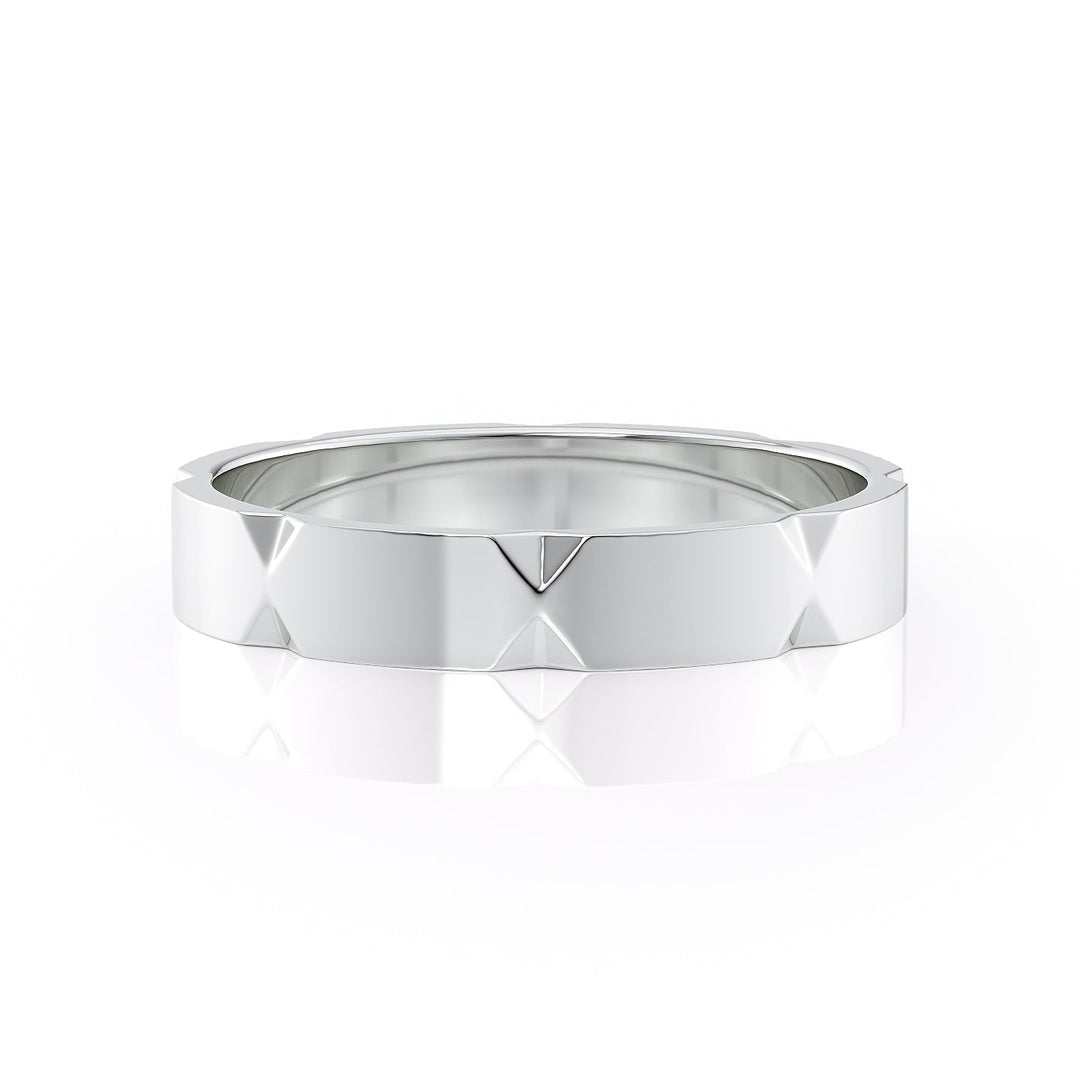 The Nash Wedding band #material_white