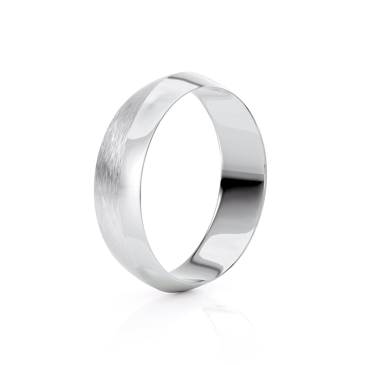 The Owen Wedding band #material_white
