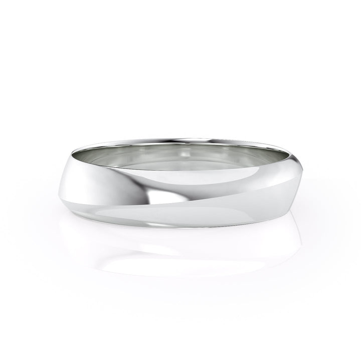 The Owen Wedding band #material_white