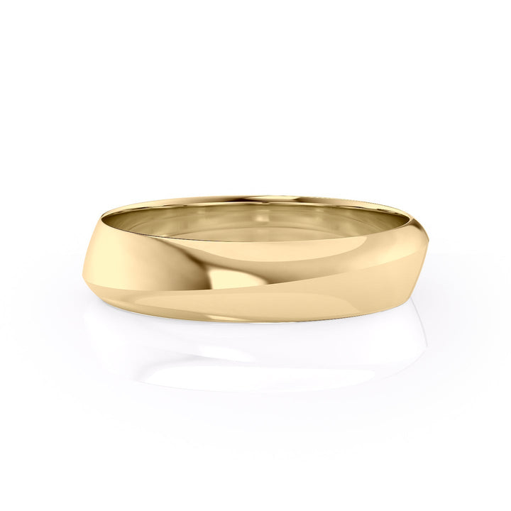 The Owen Wedding band #material_gold