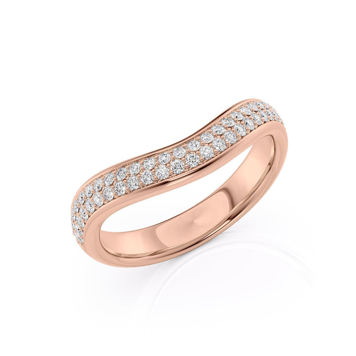 The Pave Brooklyn Wedding Bands 14K Rose#material_14k-rose