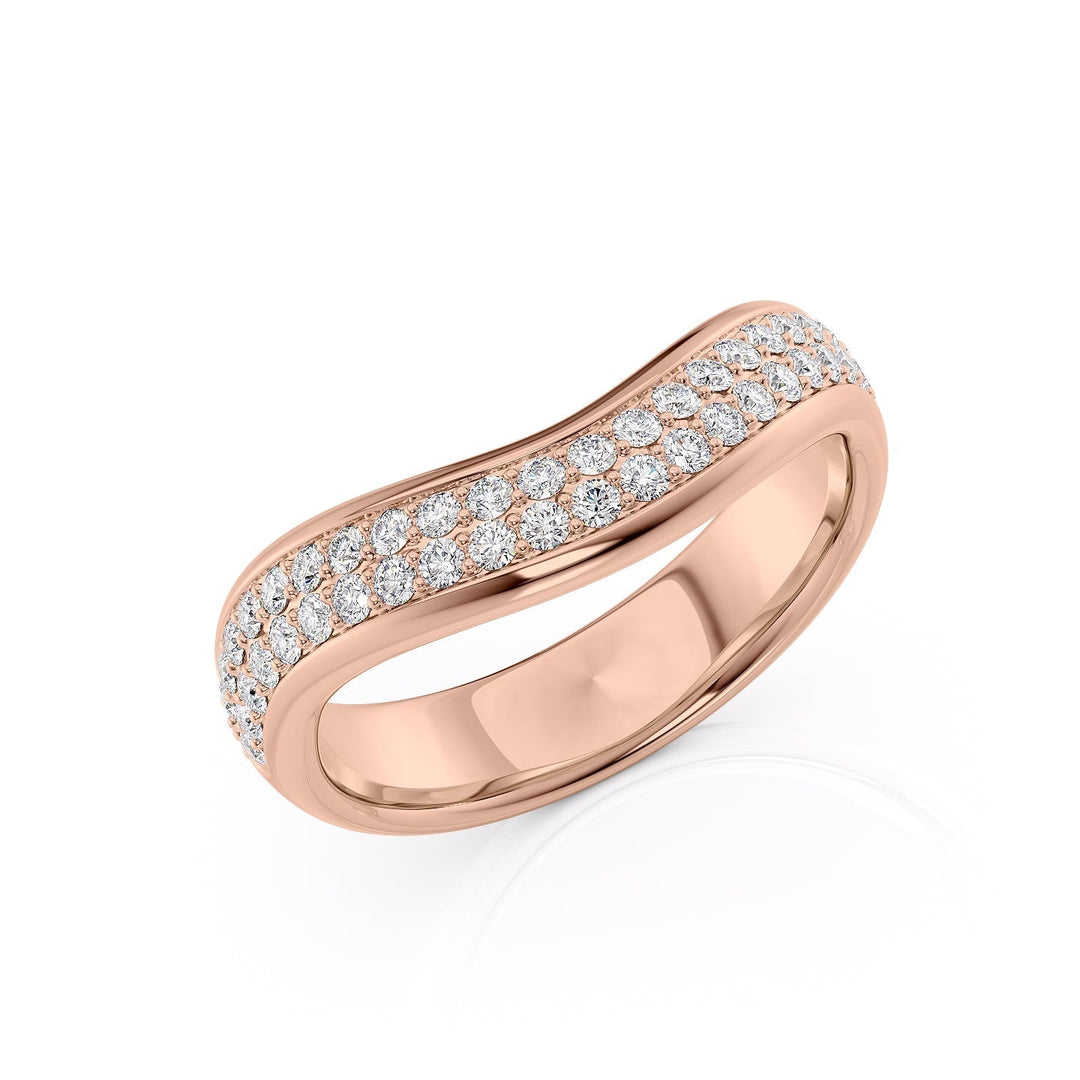 The Pave Brooklyn Wedding Bands 14K Rose#material_14k-rose