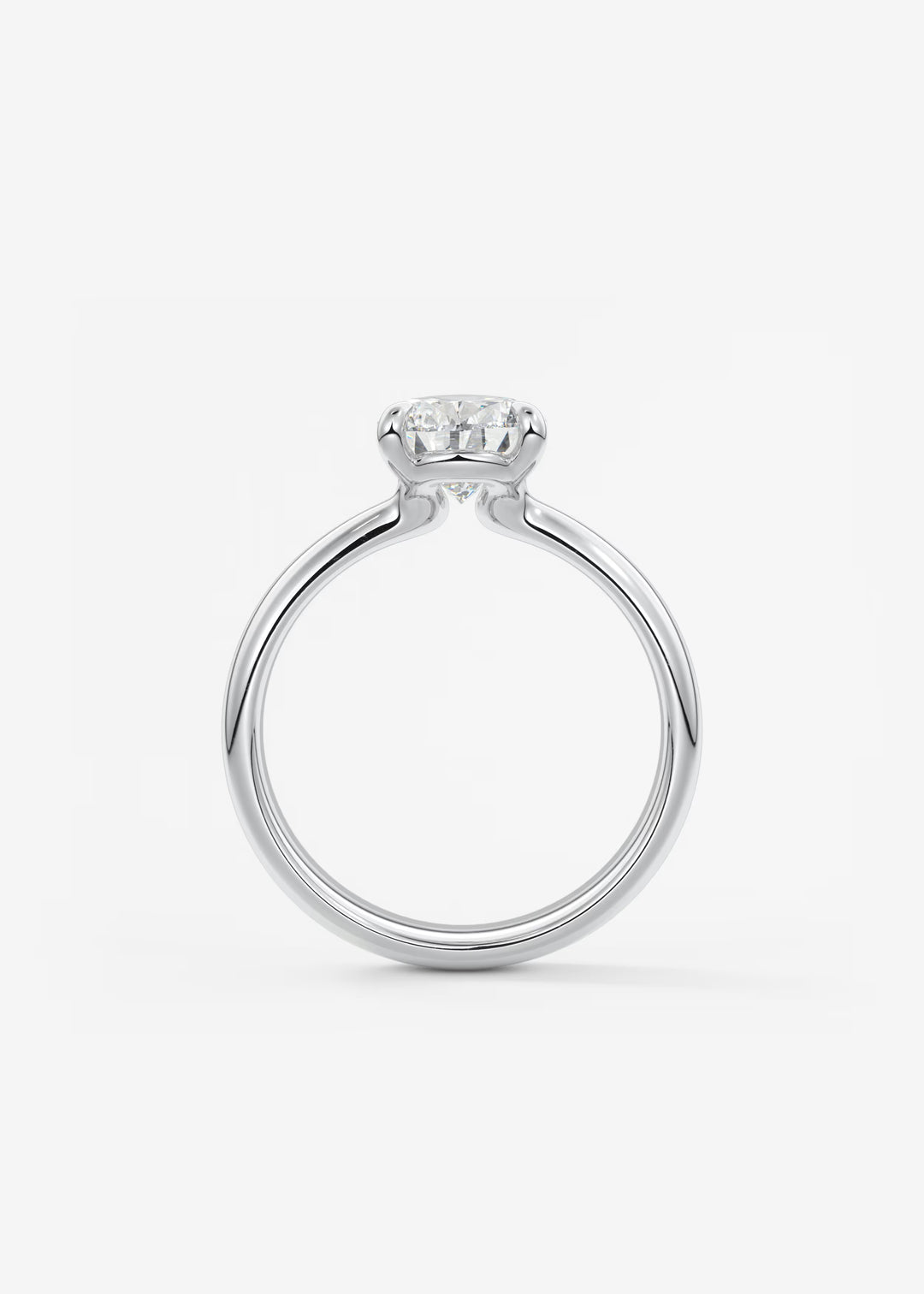 The Pinched Colombe Pinched Pear Cut Engagement Ring#material_white