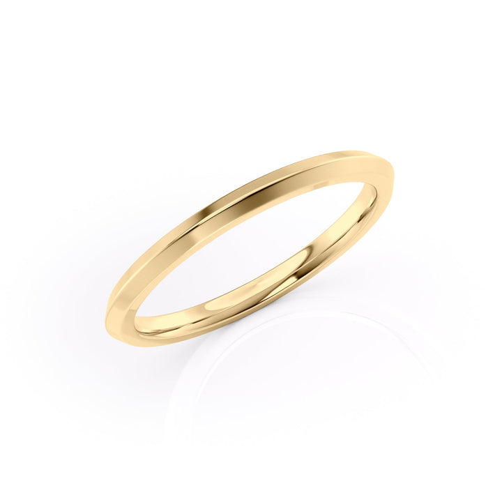 The Razor Liberty Wedding Bands 14K Gold#material_14k-gold