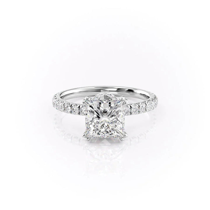 The Sia Set With Princess Pave Moissanite#material_14k-white