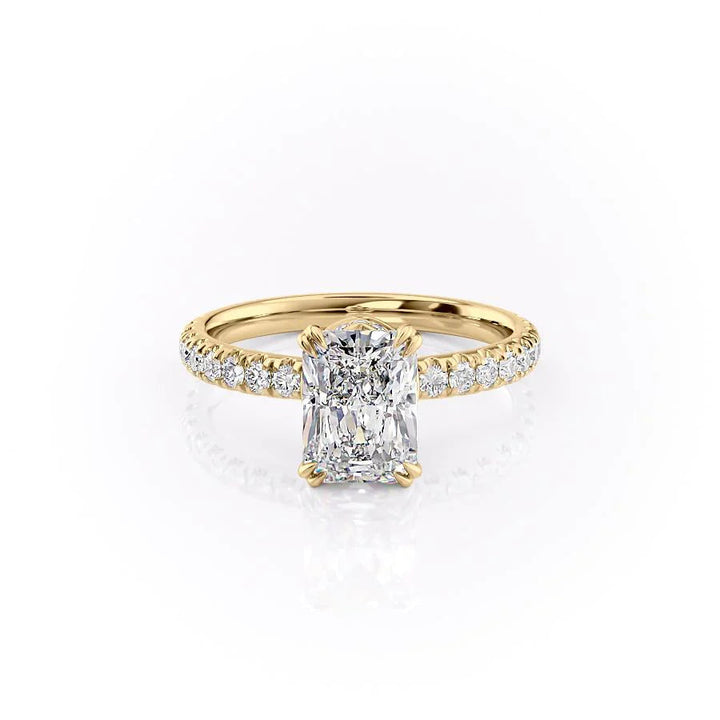 The Sia Set With Radiant Pave Moissanite#material_14k-gold