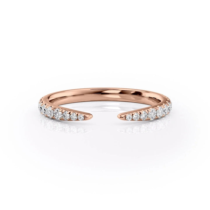 The Sia Wedding Bands Diamonds Half Way 14K Rose#material_14k-rose