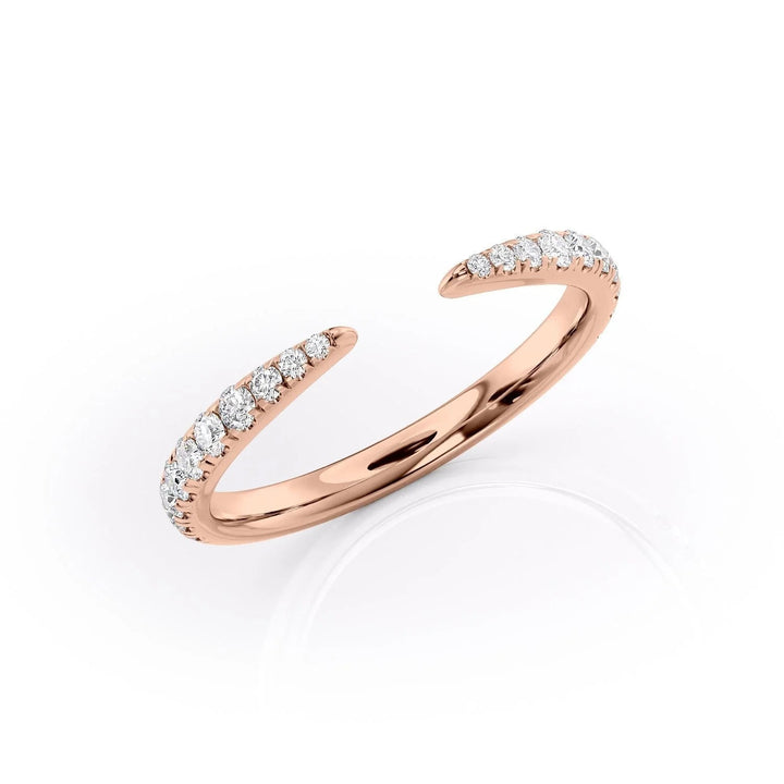 The Sia Wedding Bands Diamonds Half Way 14K Rose#material_14k-rose