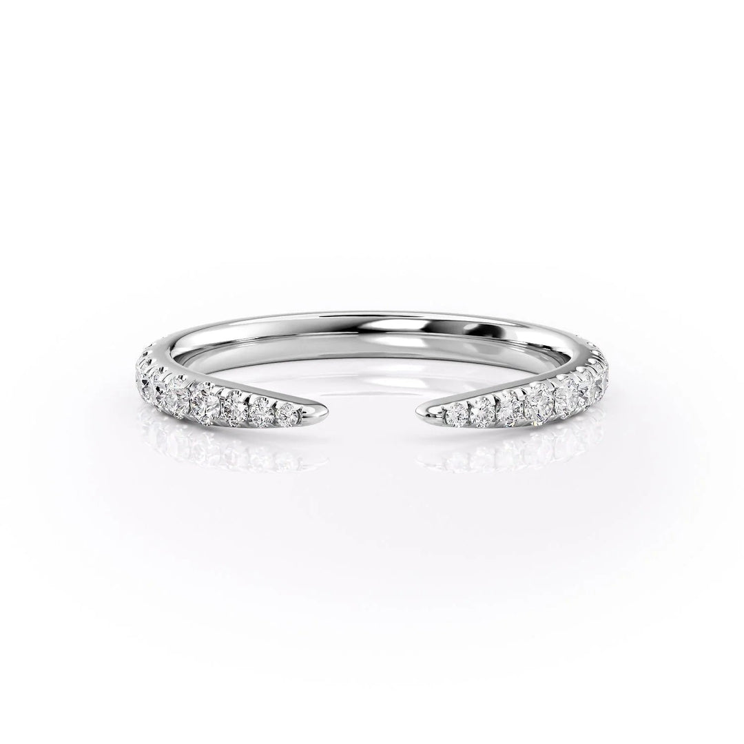 The Sia Wedding Bands Diamonds Half Way#material_18k-white