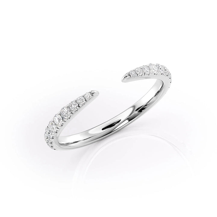 The Sia Wedding Bands Diamonds Half Way#material_18k-white