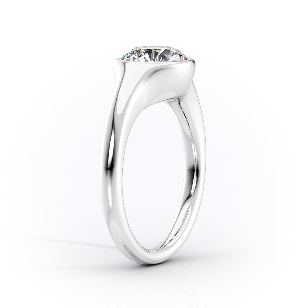 The Sienna Set With An Emerald Lab Diamond#material_white