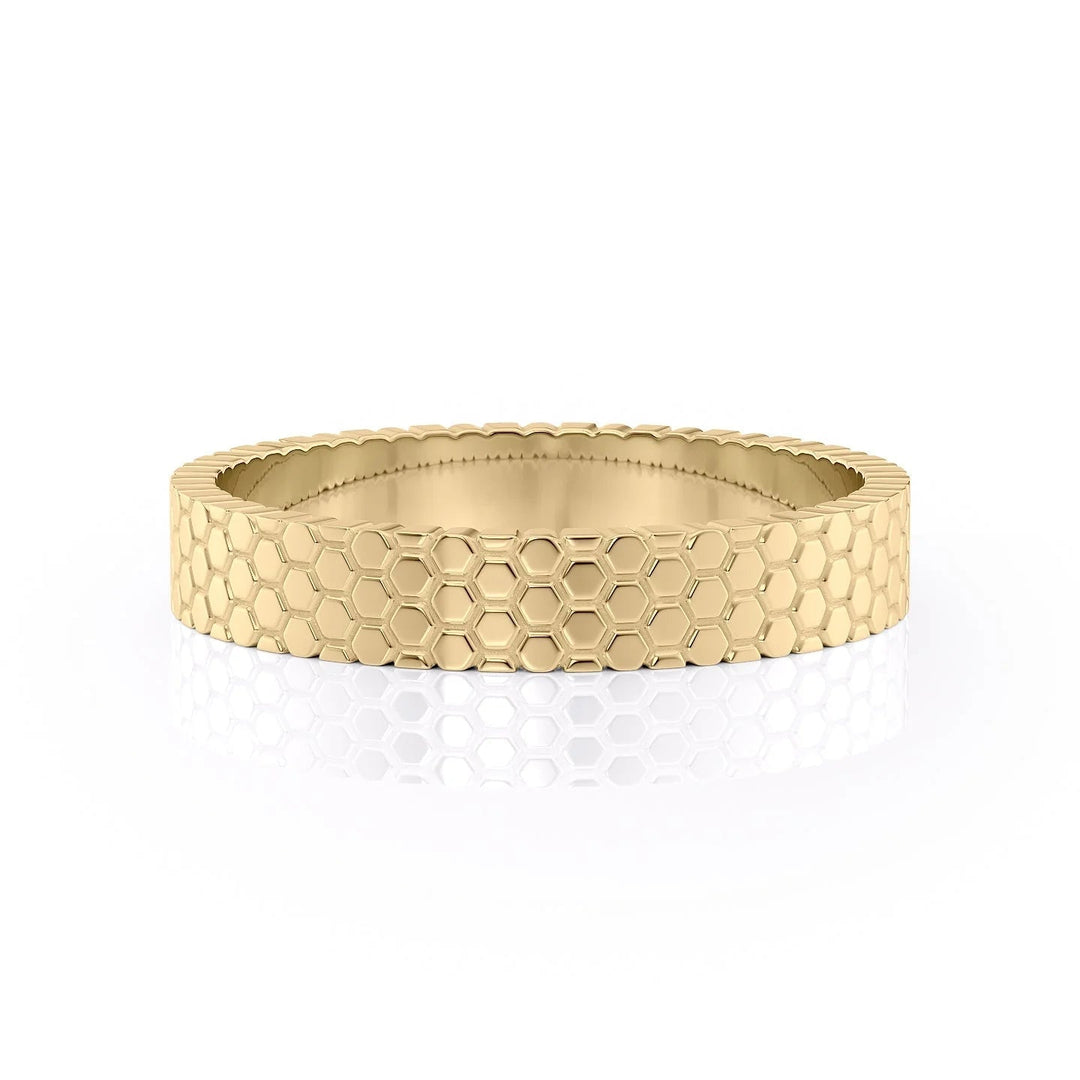 The Solomon Wedding Bands 14K Gold#material_14k-gold