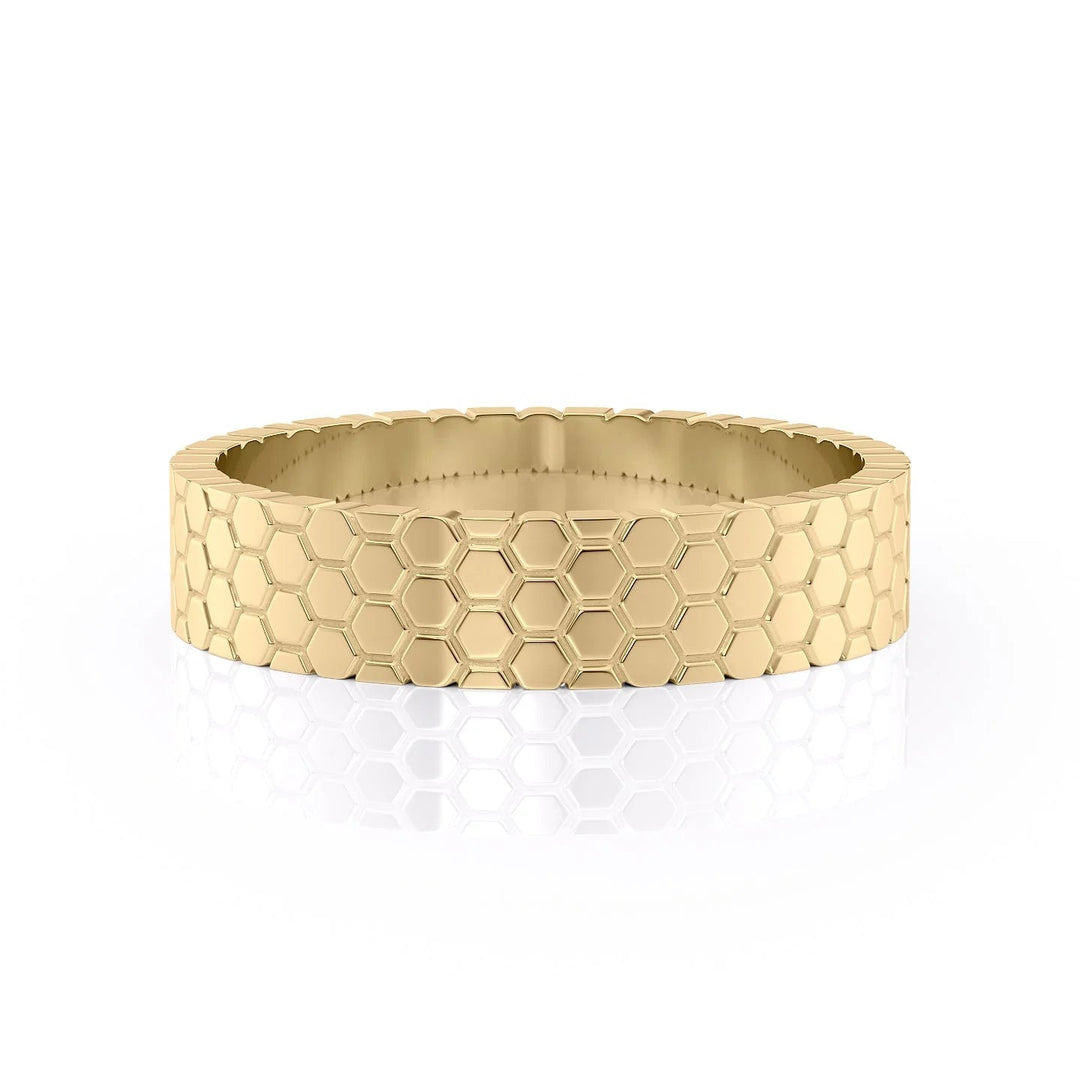 The Solomon Wedding Bands 14K Gold#material_14k-gold