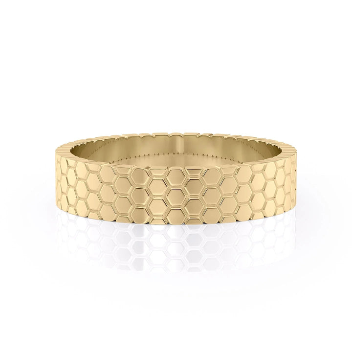 The Solomon Wedding Bands 14K Gold#material_14k-gold