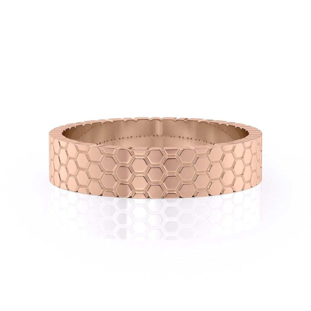 The Solomon Wedding Bands 14K Rose#material_14k-rose