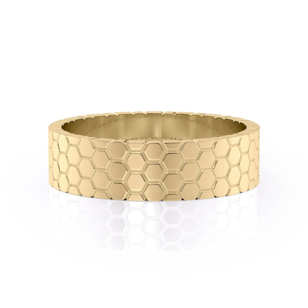 The Solomon Wedding Bands 14K Gold#material_14k-gold