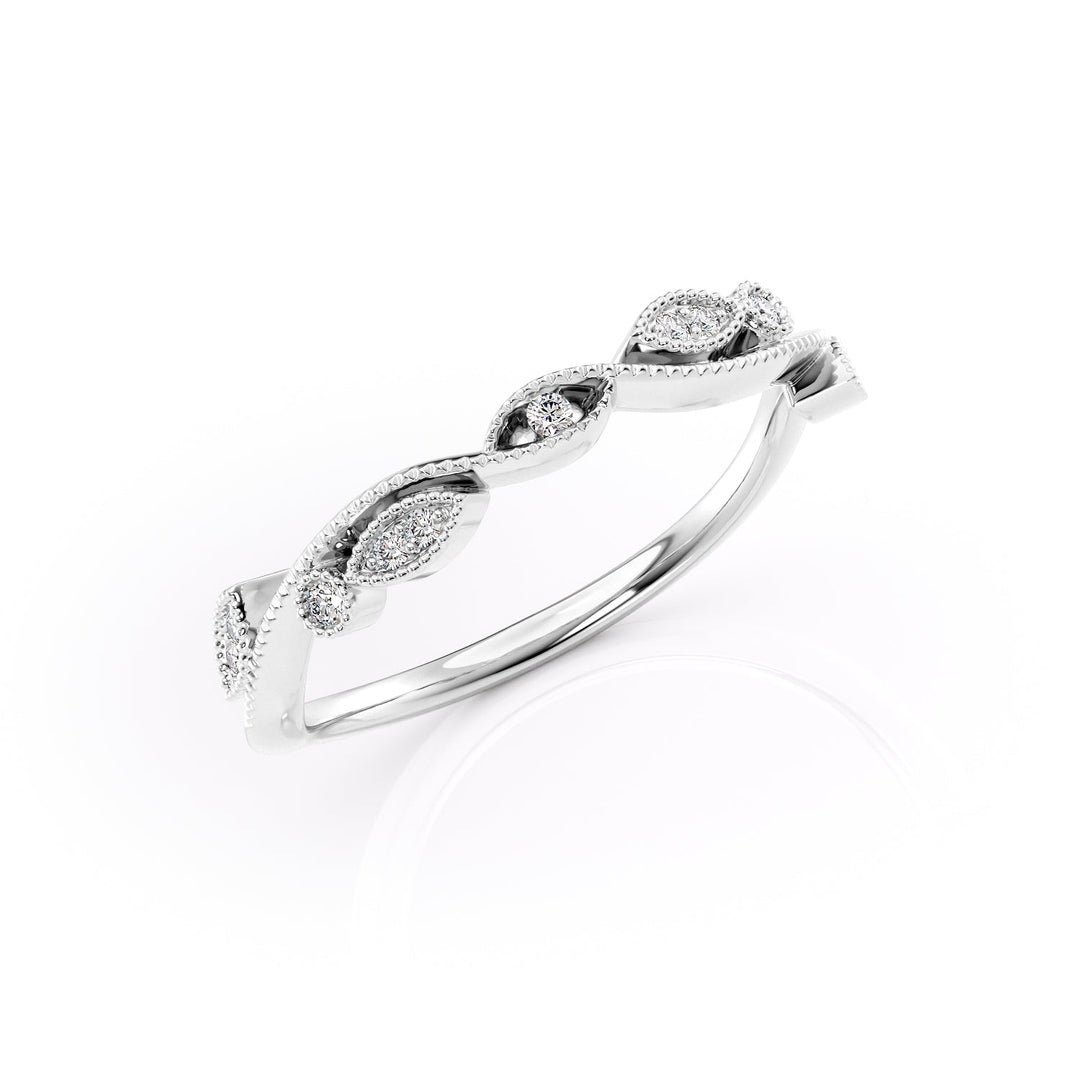 The Tiana Wedding Bands Diamonds Half Way#material_18k-white