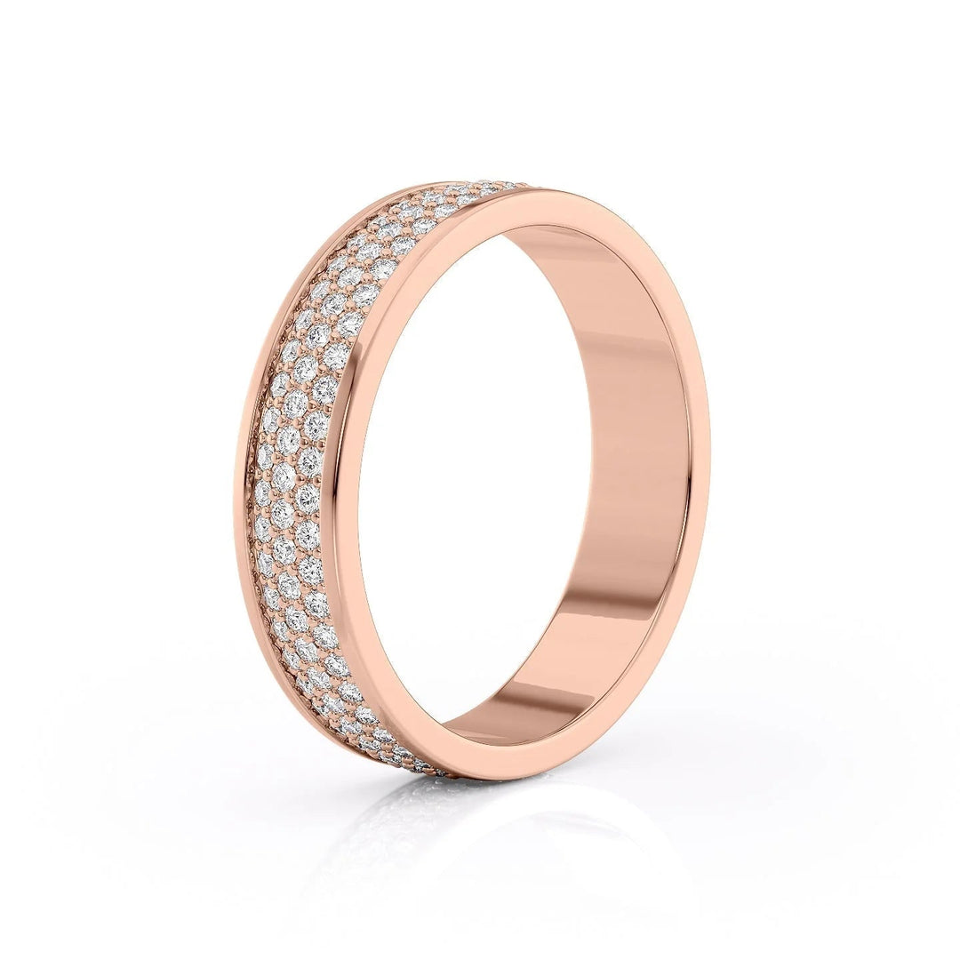 The Tony Wedding Bands 14K Rose#material_14k-rose