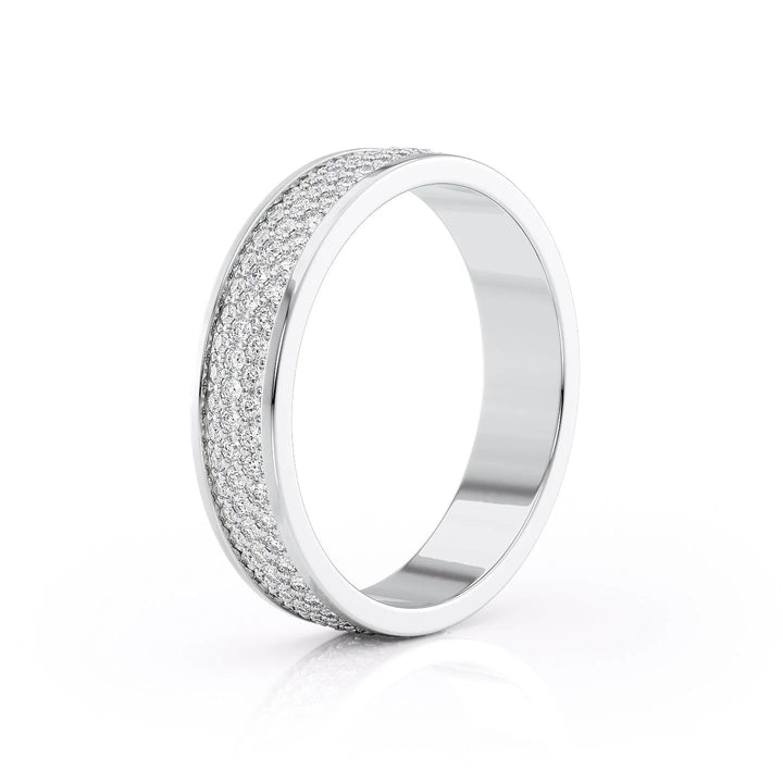 The Tony Wedding Bands 14K White#material_14k-white