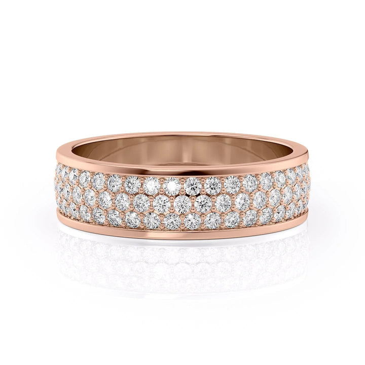 The Tony Wedding Bands 14K Rose#material_14k-rose