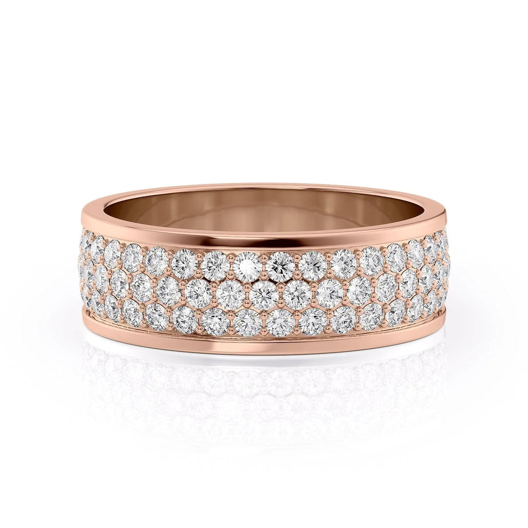 The Tony Wedding Bands 14K Rose#material_14k-rose