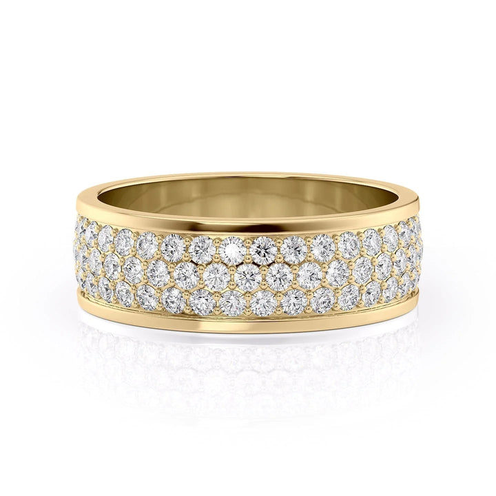 The Tony Wedding Bands 18K Gold#material_18k-gold