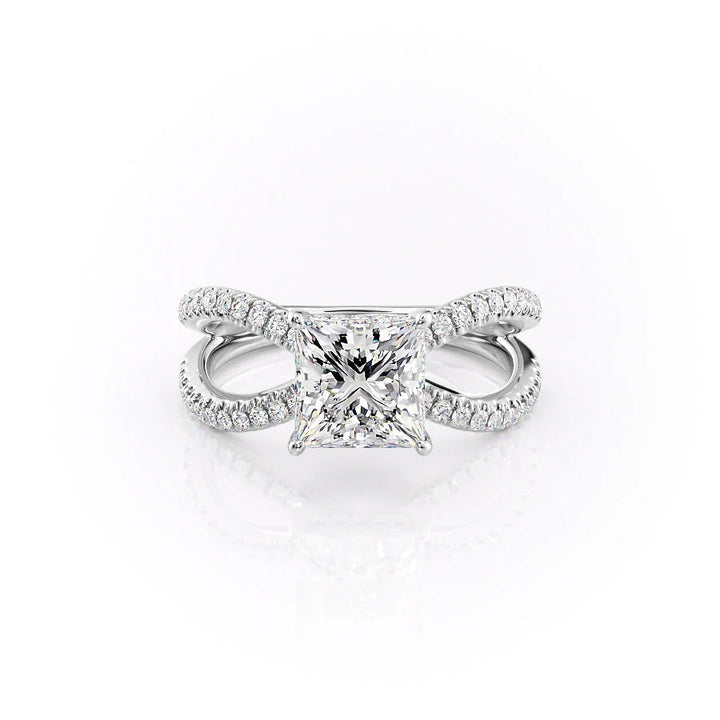 The Zara Set With Princess Pave Moissanite#material_14k-white