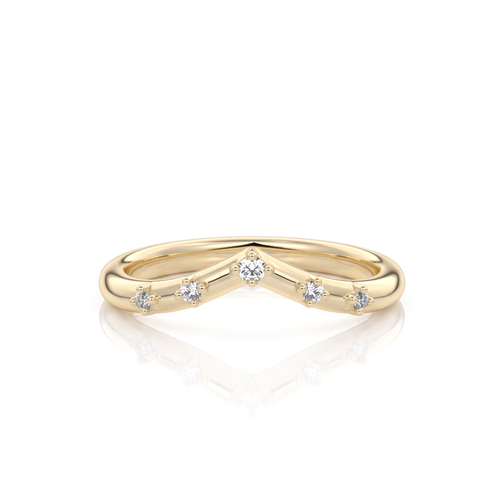 The Celeste Contour Band #material_gold