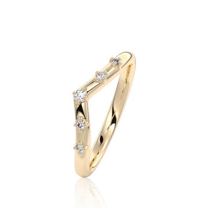 The Celeste Contour Band #material_gold