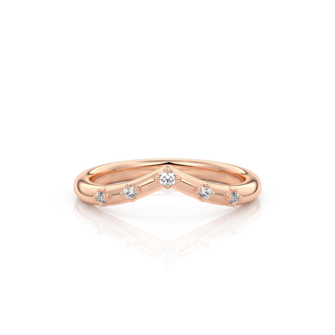 The Celeste Contour Band #material_rose