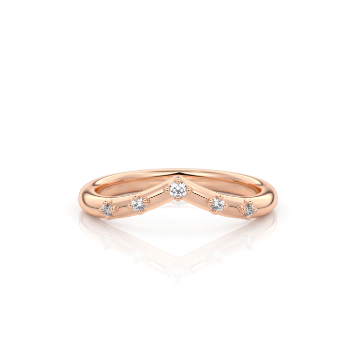 The Celeste Contour Band #material_rose