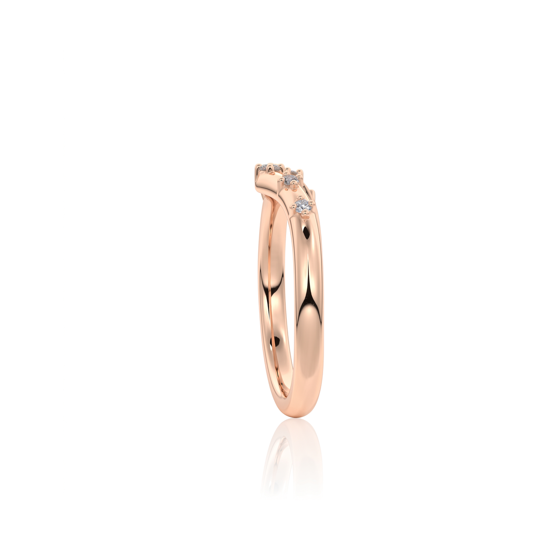 The Celeste Contour Band #material_rose