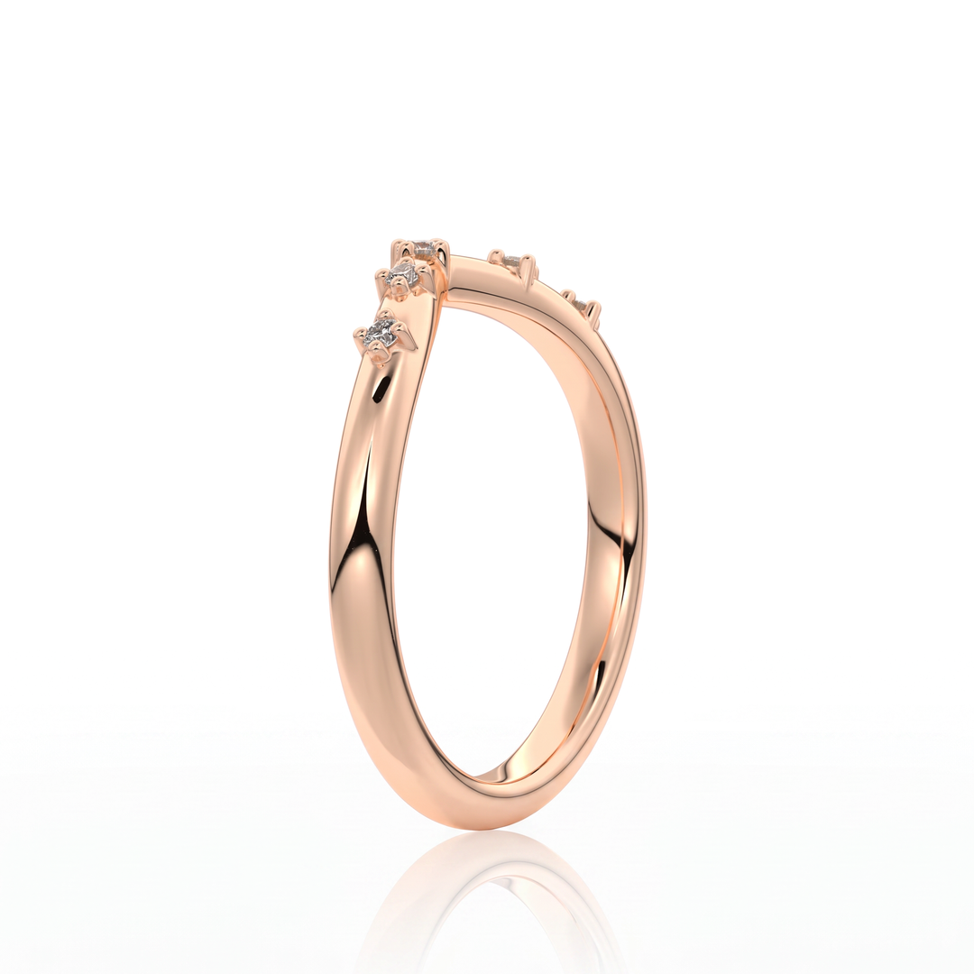 The Celeste Contour Band #material_rose
