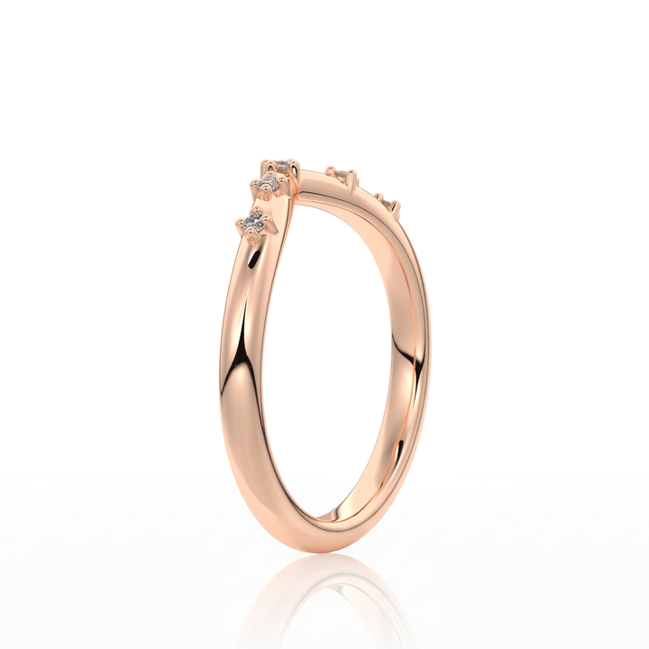 The Celeste Contour Band #material_rose