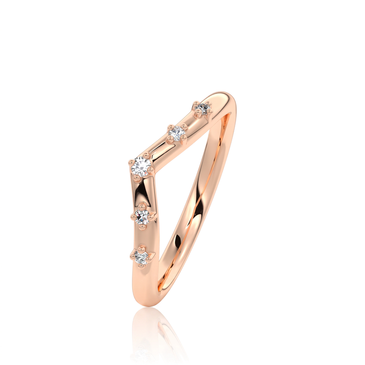 The Celeste Contour Band #material_rose
