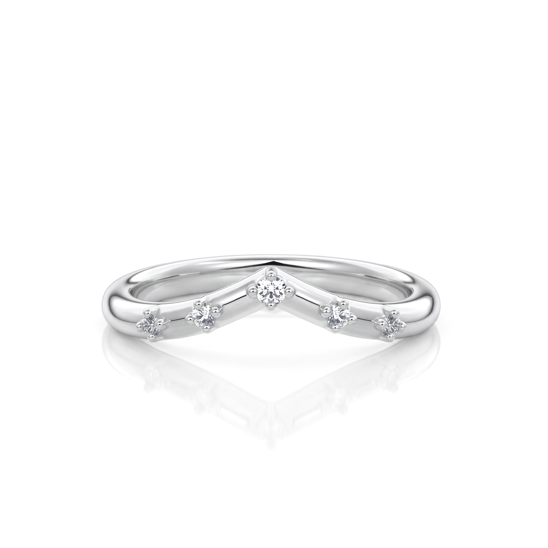 The Celeste Contour Band #material_white
