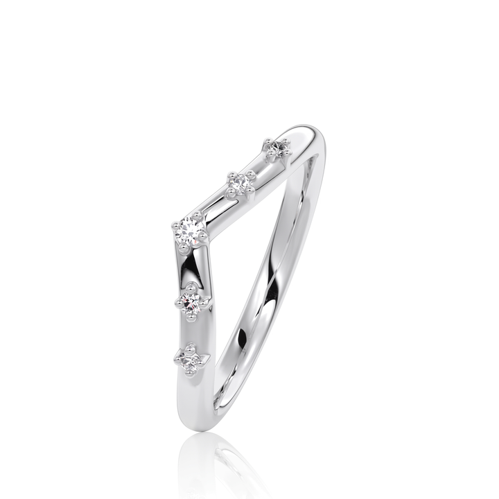 The Celeste Contour Band #material_white