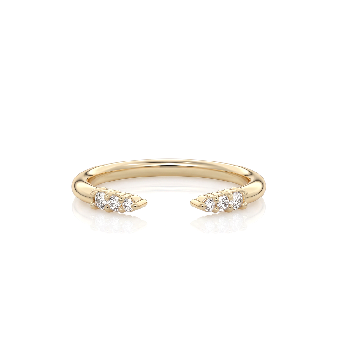 The Interlude Pave Band #material_gold