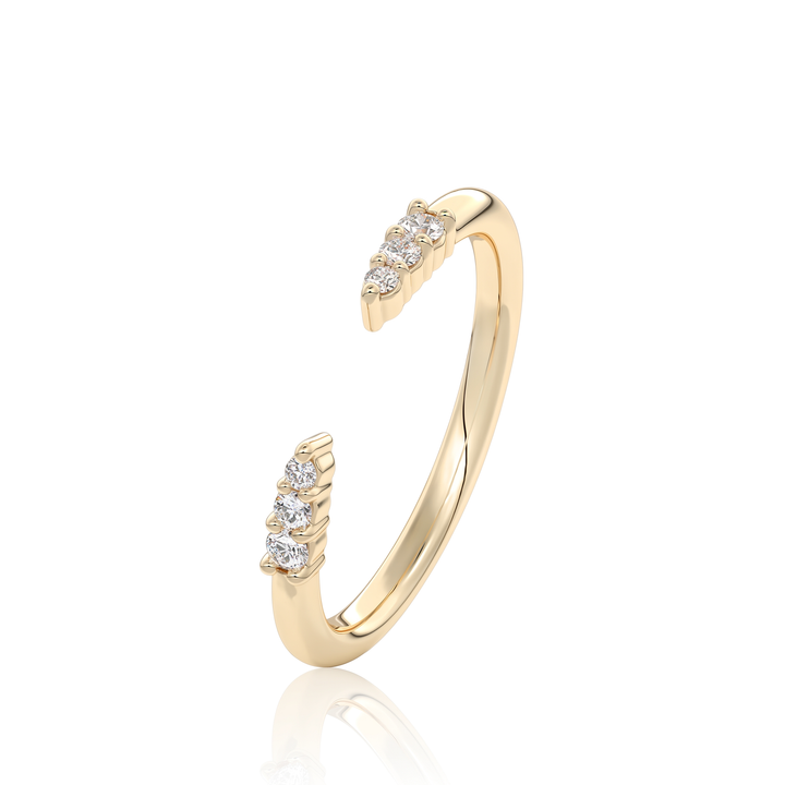 The Interlude Pave Band #material_gold