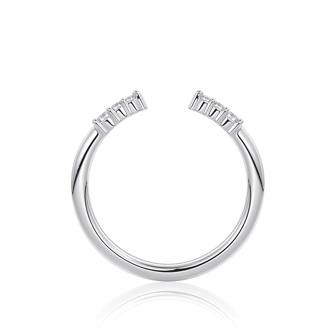 The Interlude Pave Band #material_white