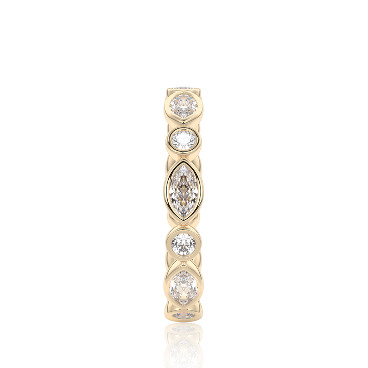 The Lace Marquise Band #material_gold