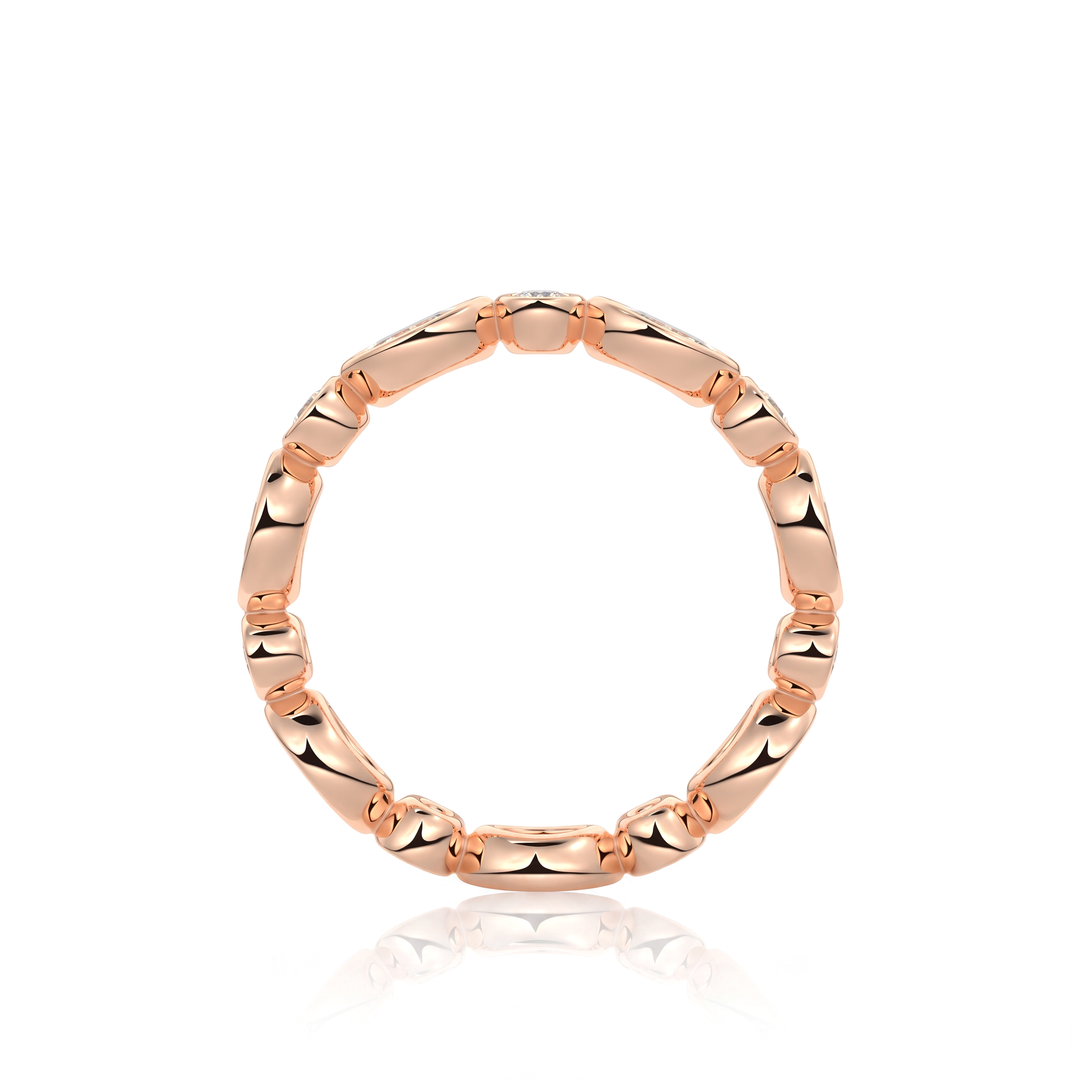 The Lace Marquise Band #material_rose