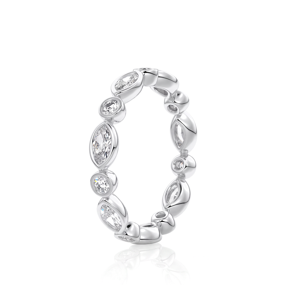 The Lace Marquise Band #material_white