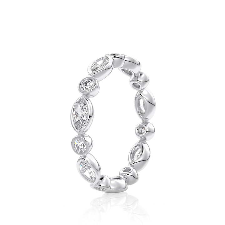 The Lace Marquise Band #material_white