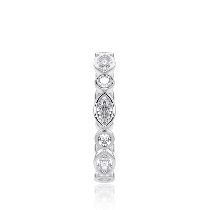 The Lace Marquise Band #material_white