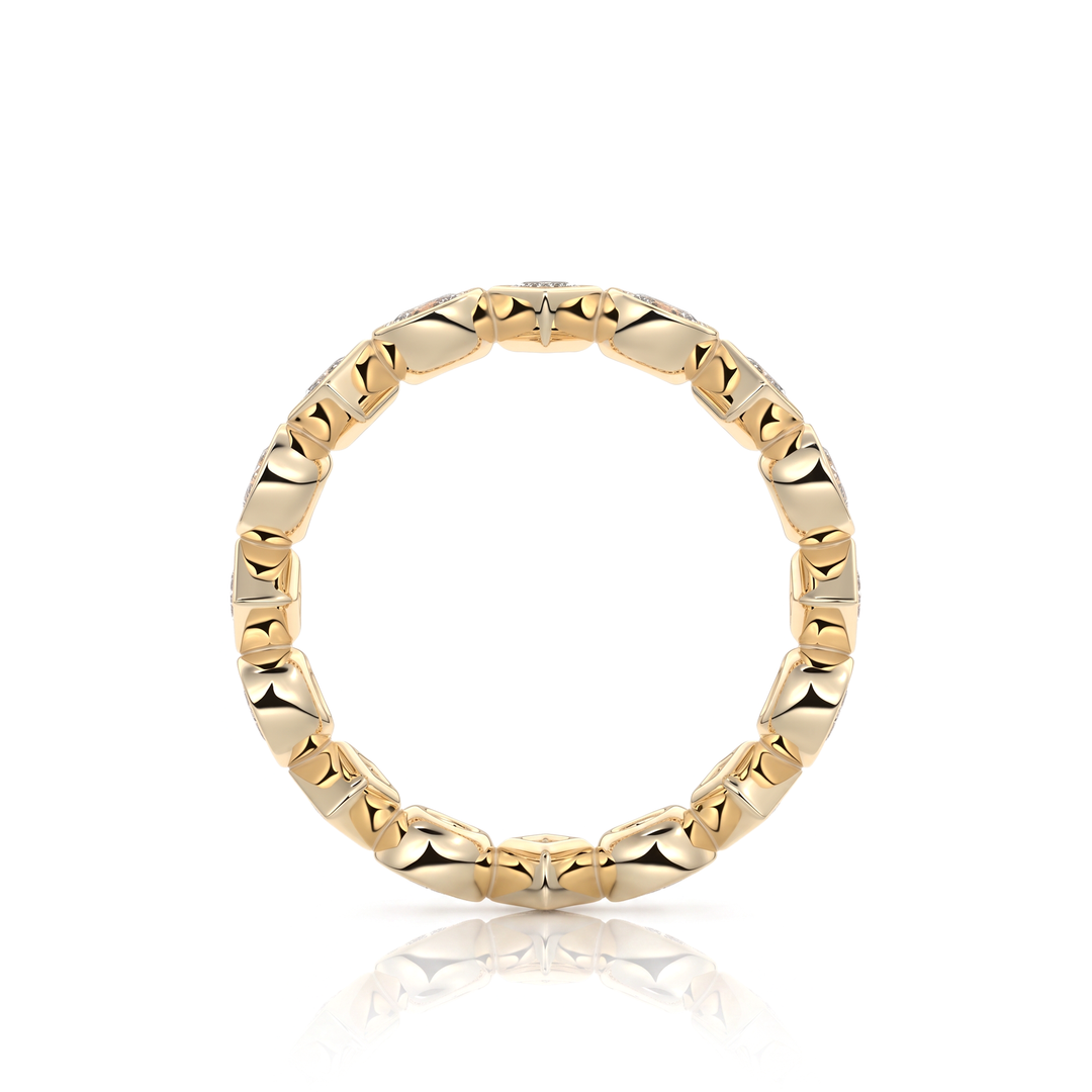 The Lace Oval Band #material_gold