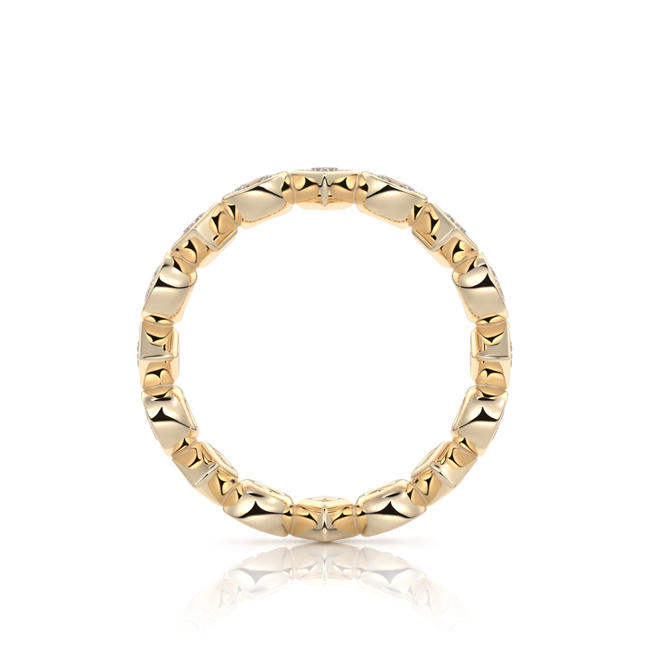 The Lace Oval Band #material_gold