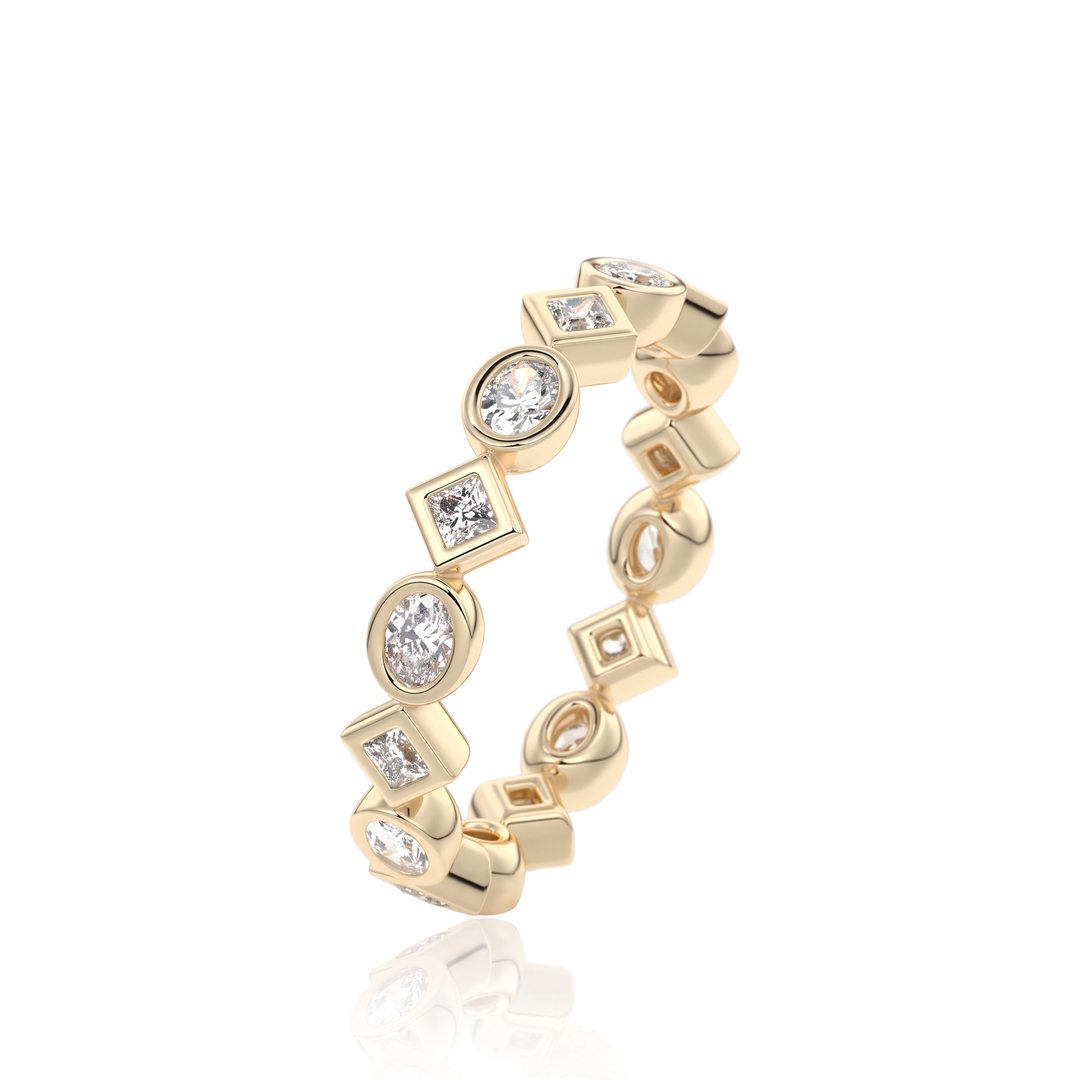 The Lace Oval Band #material_gold